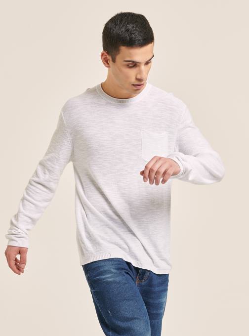 Heren Alcott bk2 piraat zwart trui met rolkraag en borstzak kleding PT241182