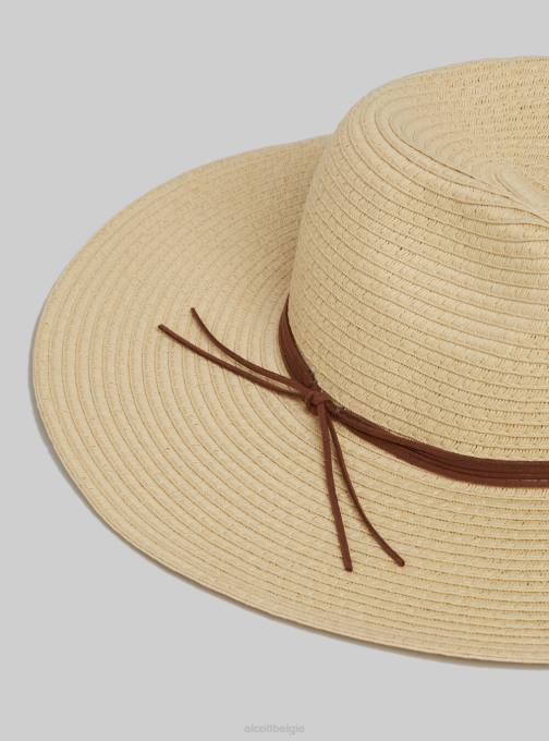 vrouwen Alcott ga3 aquagroen licht cappello effetto rafia con fiocco accessoires PT24426