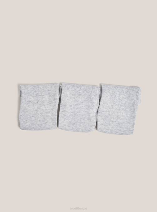 vrouwen Alcott wit set van 3 paar voetsokken accessoires PT24557