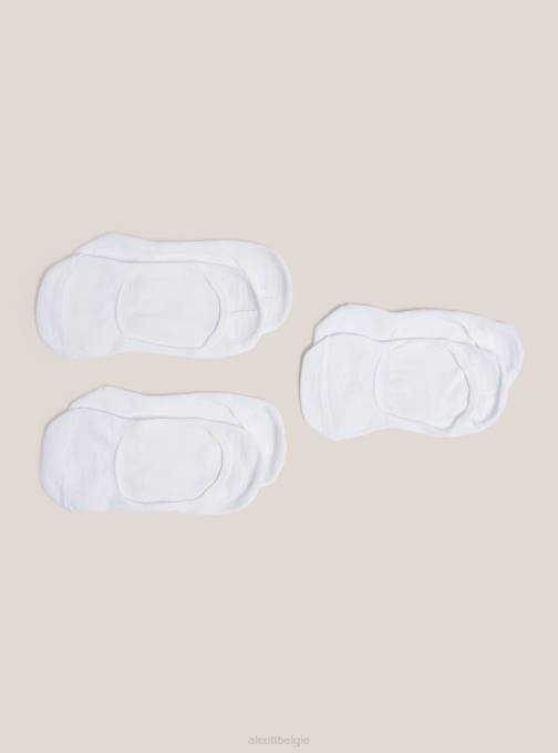 vrouwen Alcott wit set van 3 paar voetsokken accessoires PT24562