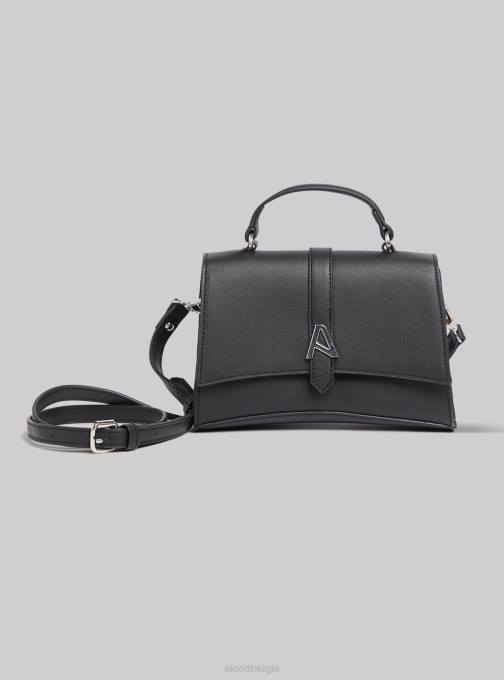 vrouwen Alcott bk1 zwart Borsa mini-con fibbia accessoires PT24346