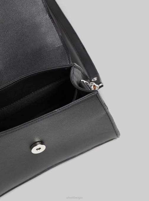 vrouwen Alcott bk1 zwart Borsa mini-con fibbia accessoires PT24346