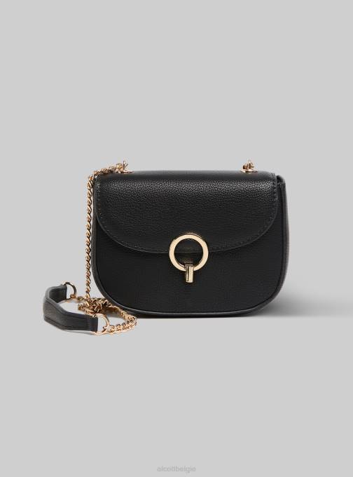 vrouwen Alcott bk1 zwart Borsa mini-con fibbia accessoires PT2490