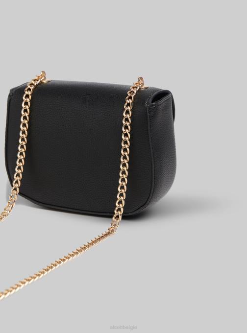 vrouwen Alcott bk1 zwart Borsa mini-con fibbia accessoires PT2490