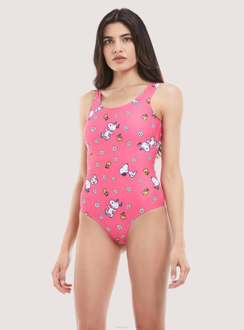 vrouwen Alcott fuxia pinda's over het hele kostuum kleding PT24114