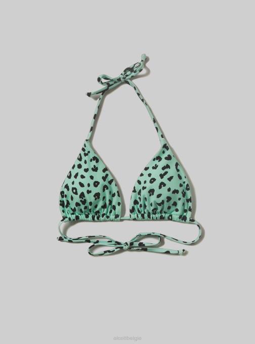 vrouwen Alcott veelkleurig Zwemkostuum met striksluiting van gerecycleerde stof kleding PT24157