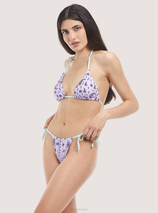 vrouwen Alcott veelkleurig Zwemkostuum met striksluiting van gerecycleerde stof kleding PT24377