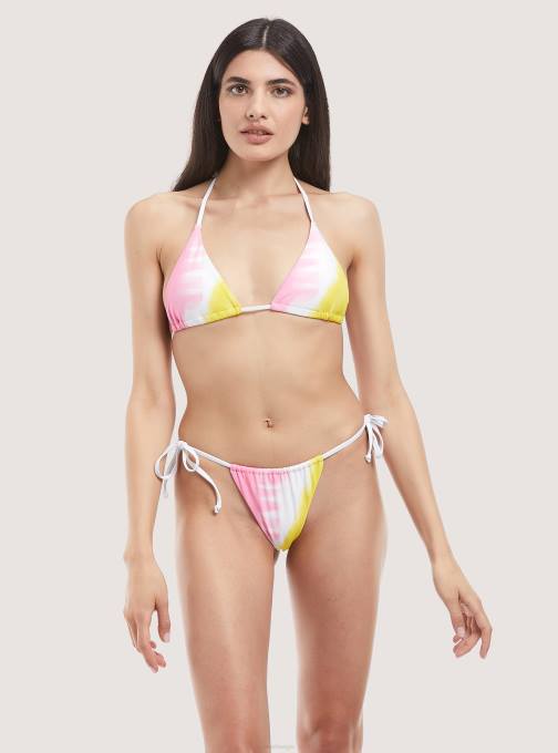 vrouwen Alcott veelkleurig geribbelde slip van gerecyclede stof kleding PT24117