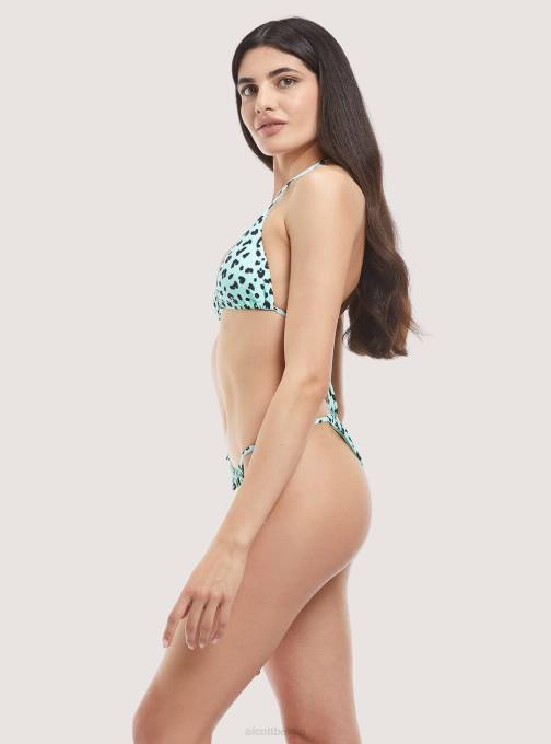 vrouwen Alcott veelkleurig geribbelde slip van gerecyclede stof kleding PT24301