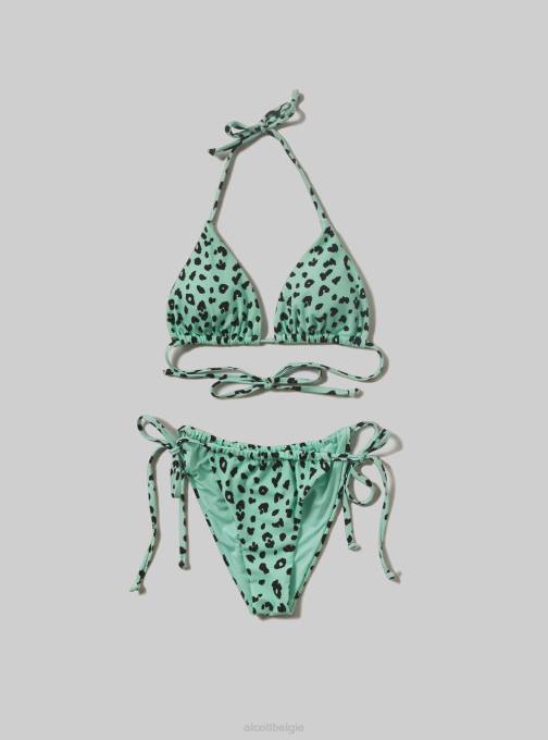 vrouwen Alcott veelkleurig geribbelde slip van gerecyclede stof kleding PT24301