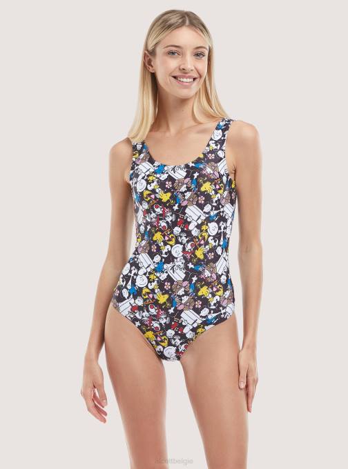 vrouwen Alcott zwart kostuum pinda's kleding PT24131