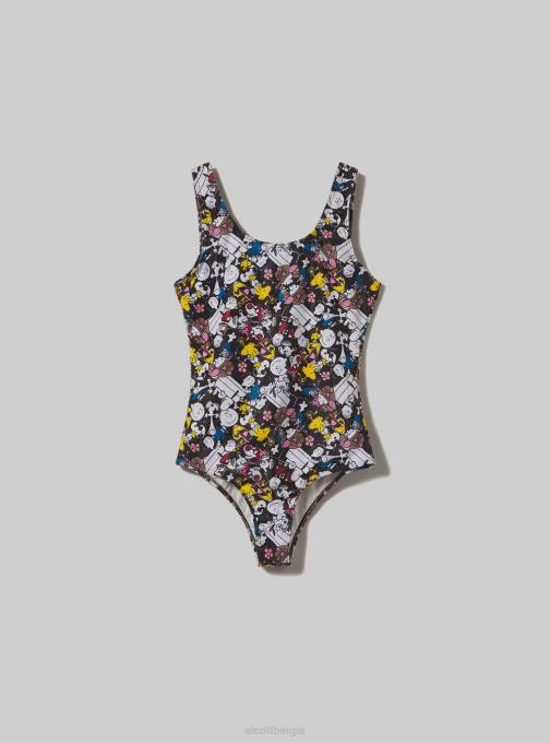 vrouwen Alcott zwart kostuum pinda's kleding PT24131