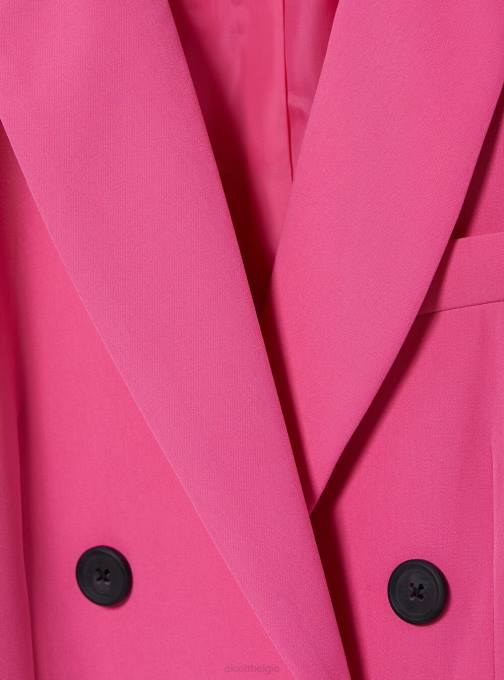 vrouwen Alcott fx2 fuxia medium blazer met dubbele rij knopen kleding PT2482