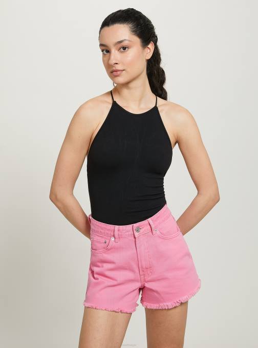 vrouwen Alcott bk1 zwart bodyhalster met scollatura sul back kleding PT2417