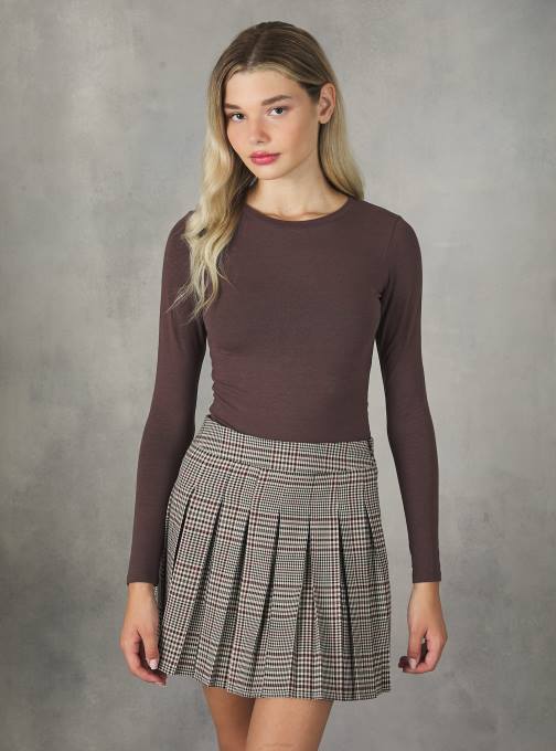 vrouwen Alcott bk1 zwart bodysuit met lange mouwen kleding PT24496