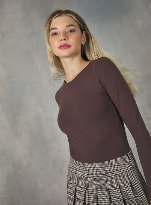 vrouwen Alcott bk1 zwart bodysuit met lange mouwen kleding PT24496