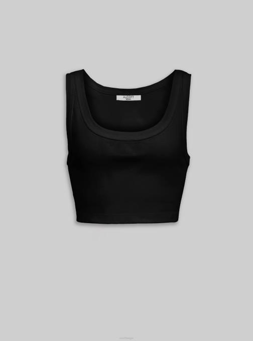 vrouwen Alcott bk1 zwart canotta basisgewas en costine kleding PT24438