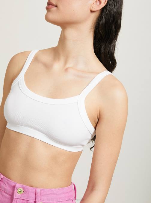 vrouwen Alcott bk1 zwart geribbelde bh-top kleding PT24246