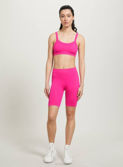 vrouwen Alcott bk1 zwart geribbelde bh-top kleding PT24271