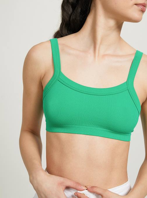 vrouwen Alcott bk1 zwart geribbelde bh-top kleding PT24319