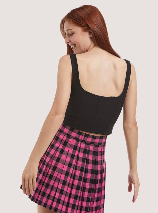 vrouwen Alcott ky1 kaky donker cropped bustier kleding PT24182