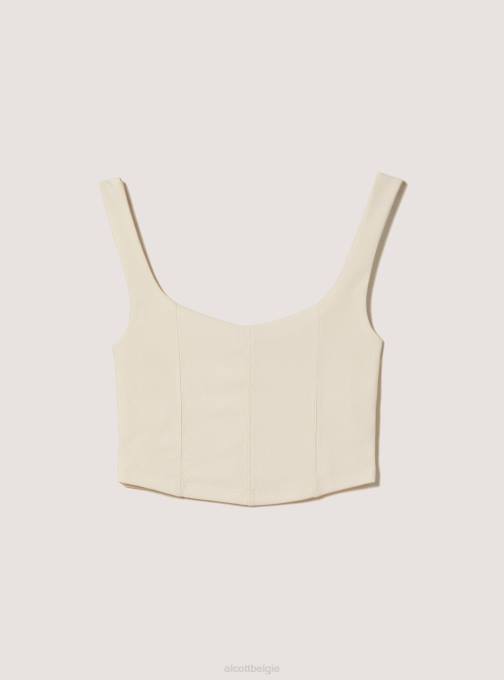 vrouwen Alcott ky1 kaky donker cropped bustier kleding PT24218