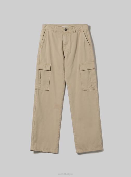 vrouwen Alcott bk1 zwart cargobroek van keperstof kleding PT24398