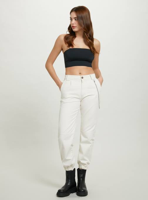 vrouwen Alcott bk1 zwart joggingbroek met ketting kleding PT2415