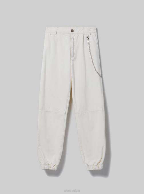 vrouwen Alcott bk1 zwart joggingbroek met ketting kleding PT2415