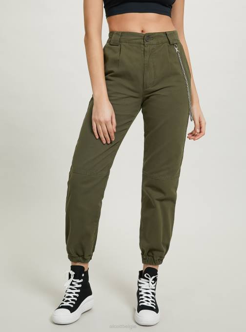 vrouwen Alcott bk1 zwart joggingbroek met ketting kleding PT24298