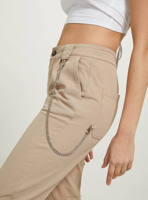 vrouwen Alcott bk1 zwart joggingbroek met ketting kleding PT2430