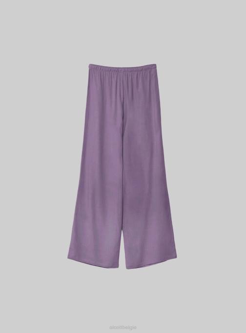 vrouwen Alcott bk1 zwart pantaloni palazzo met coulisse kleding PT24280