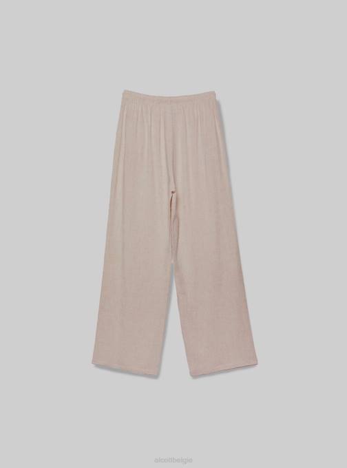 vrouwen Alcott bk1 zwart pantaloni palazzo met coulisse kleding PT24348