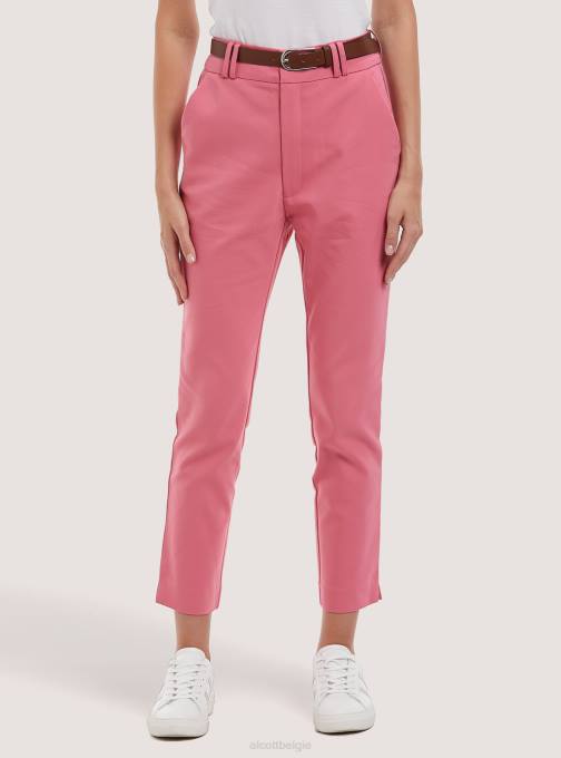 vrouwen Alcott pk2 roze middel chino met riempje kleding PT24245
