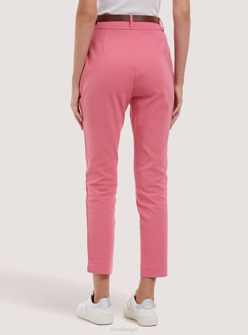 vrouwen Alcott pk2 roze middel chino met riempje kleding PT24245