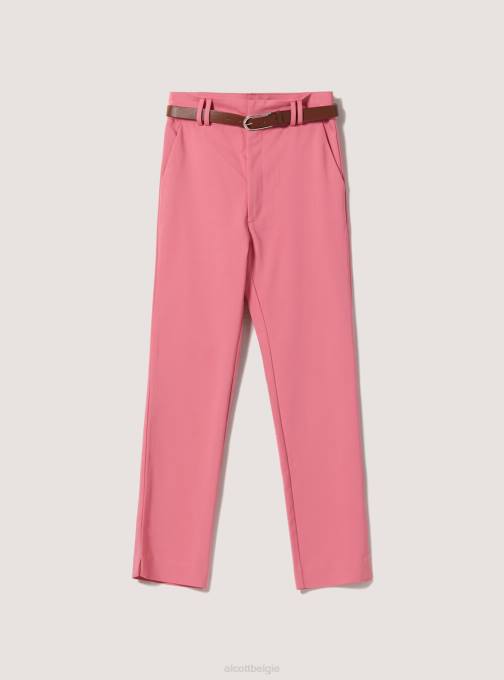 vrouwen Alcott pk2 roze middel chino met riempje kleding PT24245