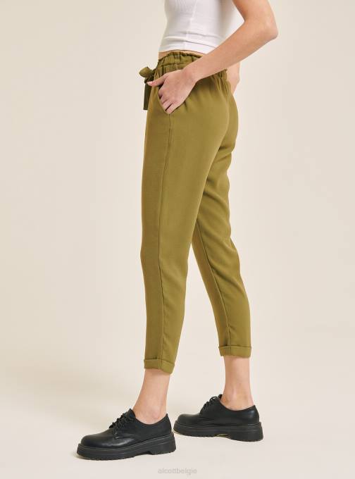 vrouwen Alcott wit joggingbroek met riem kleding PT24313