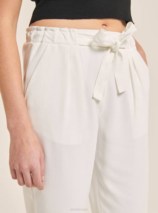 vrouwen Alcott wit joggingbroek met riem kleding PT2494