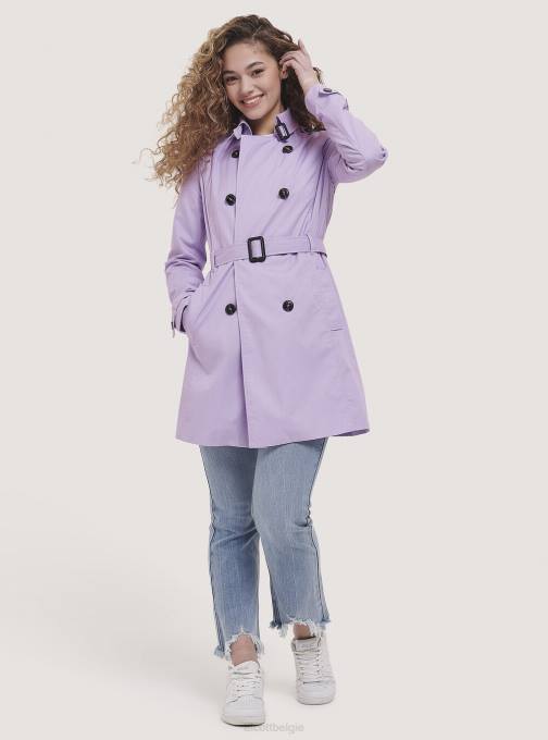 vrouwen Alcott beige zachte trenchcoat met riem kleding PT24519