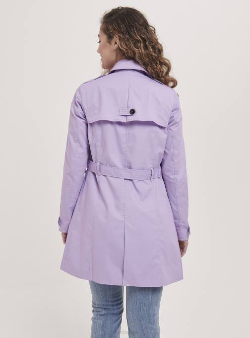 vrouwen Alcott beige zachte trenchcoat met riem kleding PT24519