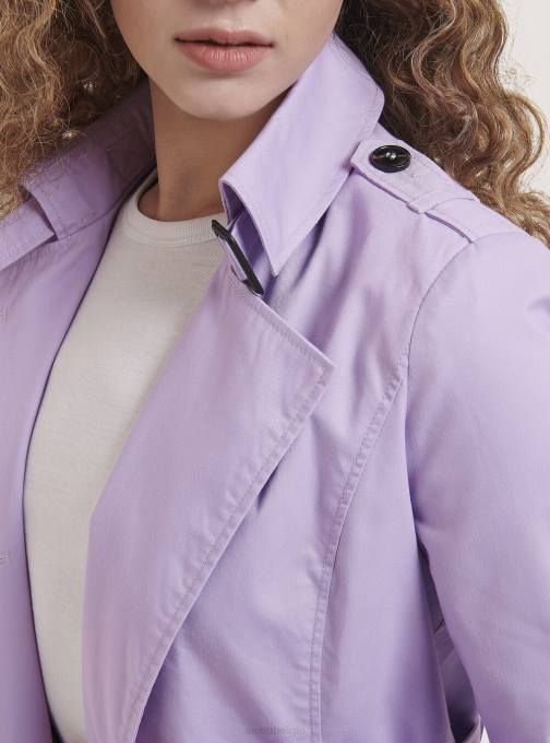 vrouwen Alcott beige zachte trenchcoat met riem kleding PT24519