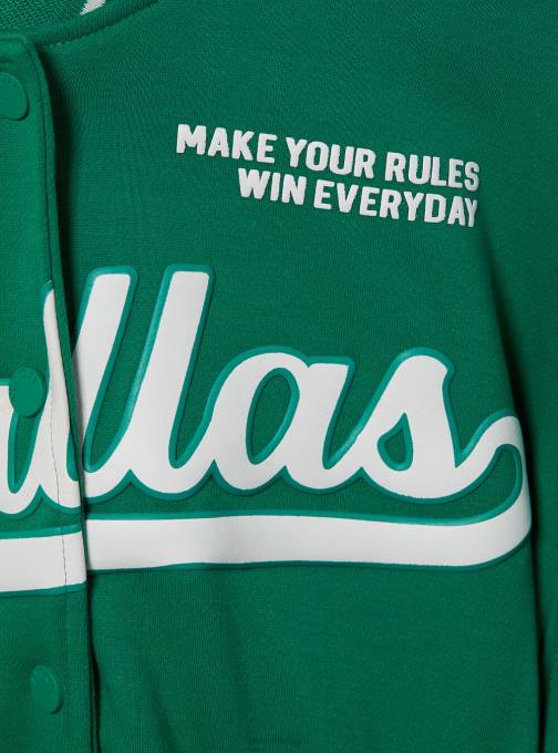 vrouwen Alcott br1 bruin donker College bomberjack met print kleding PT24256