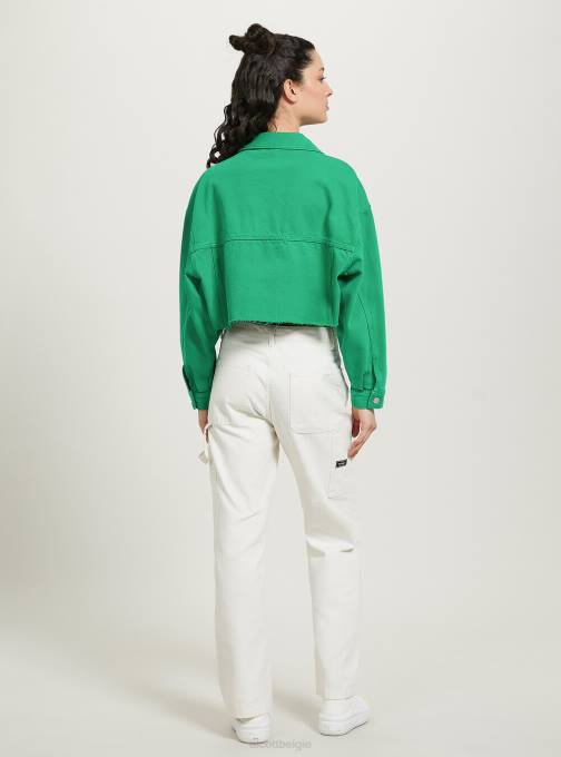 vrouwen Alcott fx2 fuxia medium giubbotto bijgesneden in denim colorato kleding PT24129