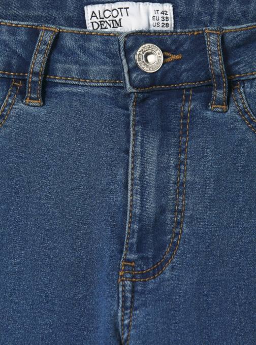 vrouwen Alcott d000 zwart superskinny jeans met hoge taille van stretchdenim kleding PT24190