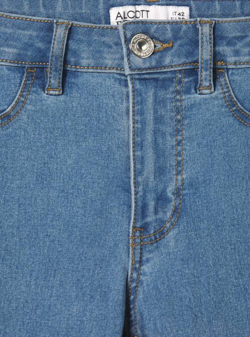 vrouwen Alcott d000 zwart superskinny jeans met hoge taille van stretchdenim kleding PT24243