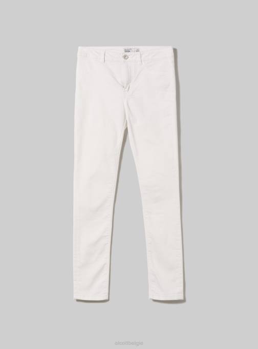 vrouwen Alcott d000 zwart superskinny jeans met hoge taille van stretchdenim kleding PT24267