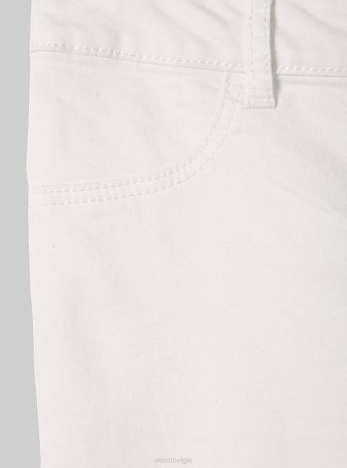 vrouwen Alcott d000 zwart superskinny jeans met hoge taille van stretchdenim kleding PT24267