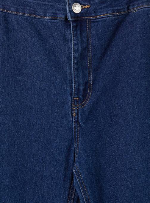 vrouwen Alcott d002 midden donkerblauw jegging flare hoge taille kleding PT24487