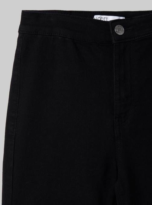 vrouwen Alcott d002 midden donkerblauw jegging flare hoge taille kleding PT2464