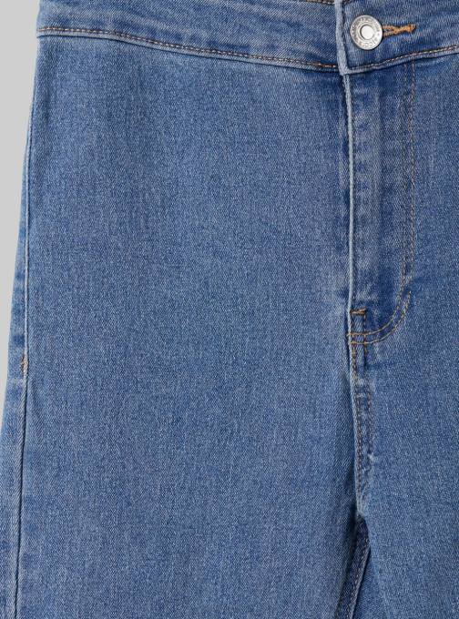 vrouwen Alcott d002 midden donkerblauw jegging flare hoge taille kleding PT2489